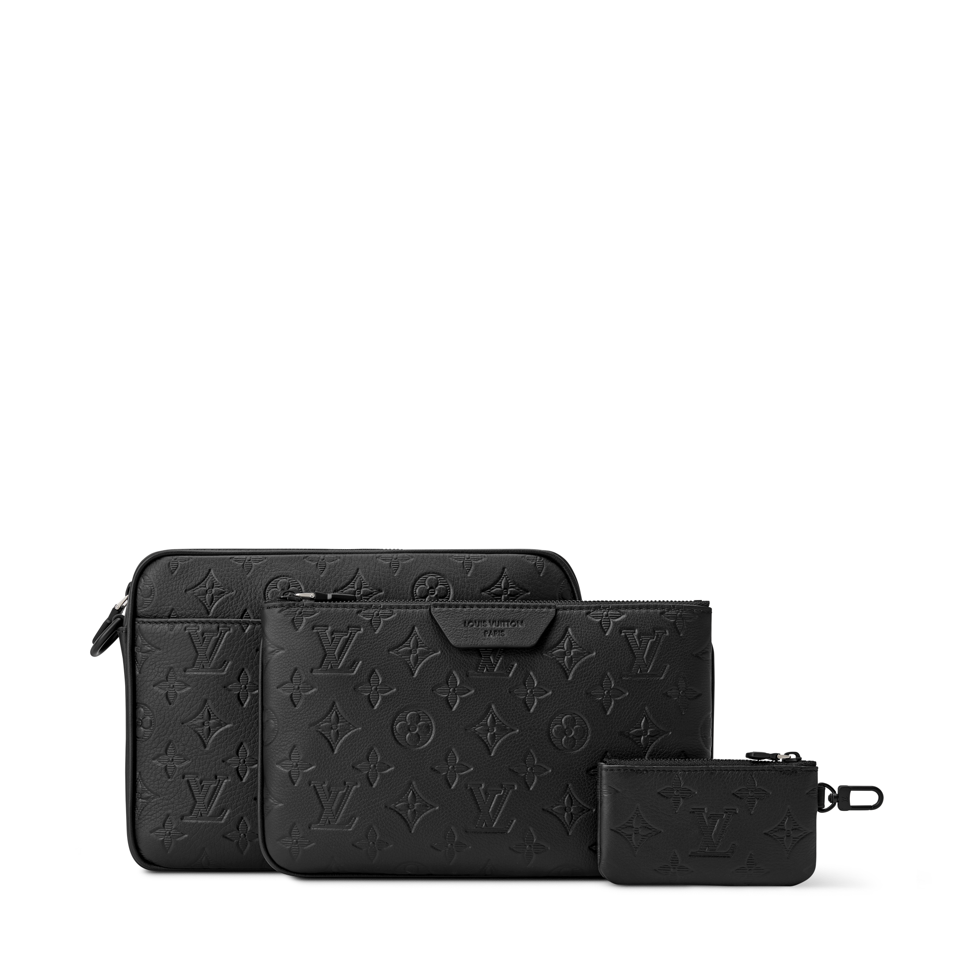 Trio Messenger Monogram Shadow - Bags and Small Leather Goods Trio Messenger Monogram Shadow - Bags and Small Leather Goods
